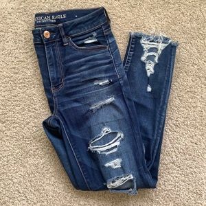 AE hi-rise jegging crop